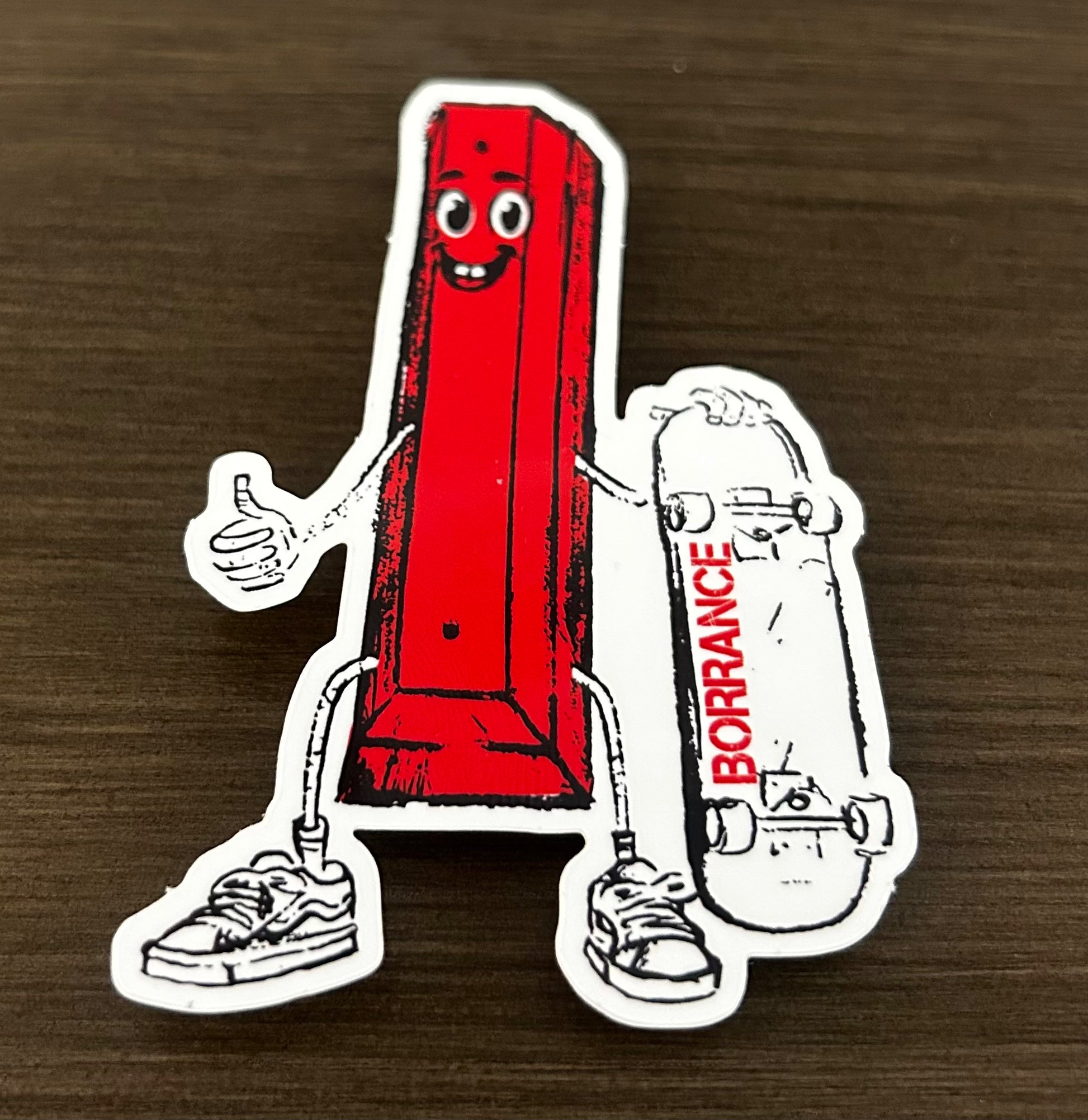 Curby Sticker 3.5" x 2.25"