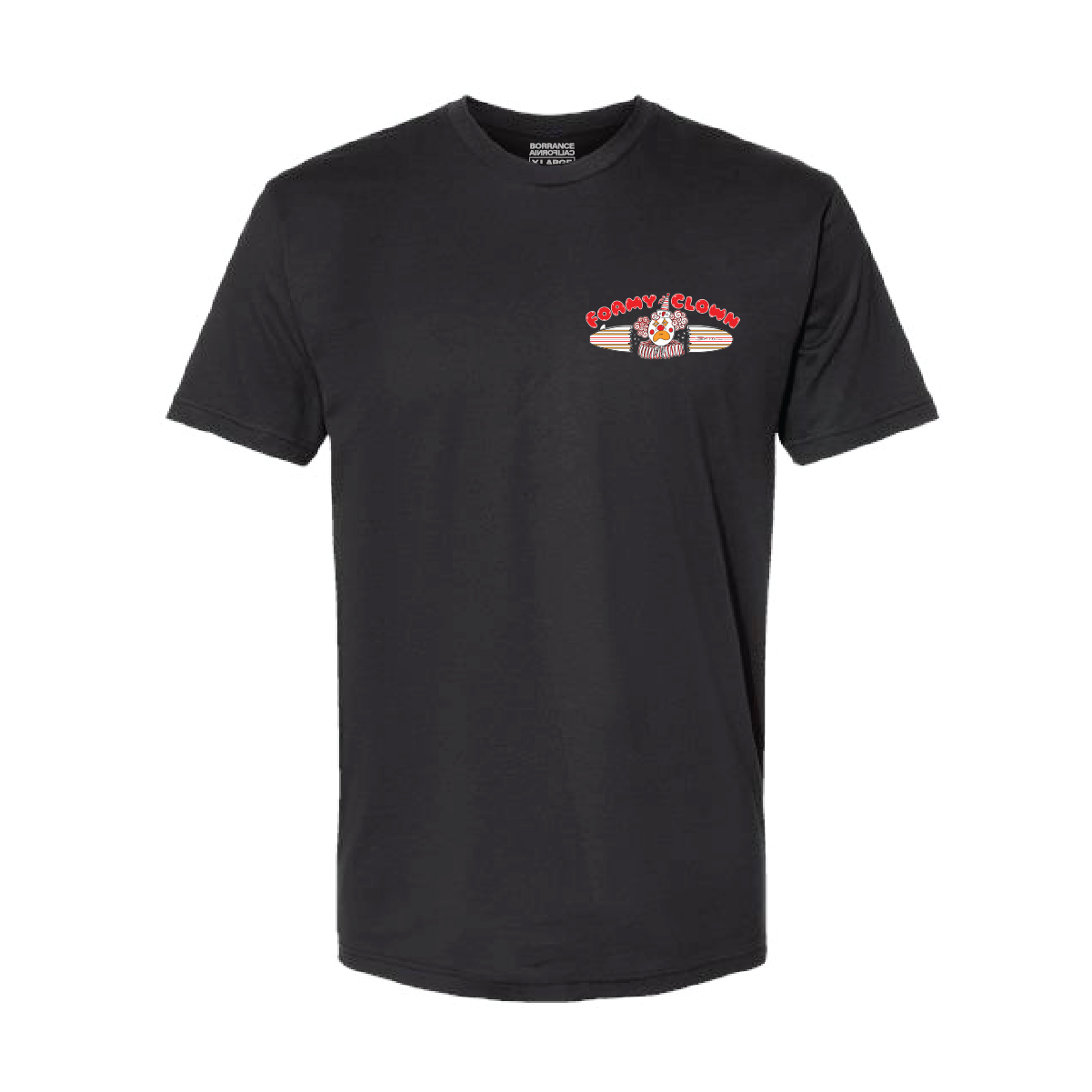 Foamy The Clown - Black S/S