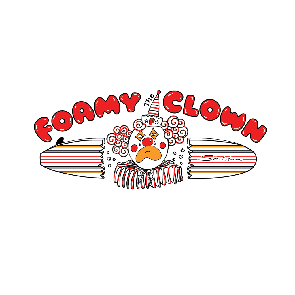 Foamy the Clown - Black Trucker