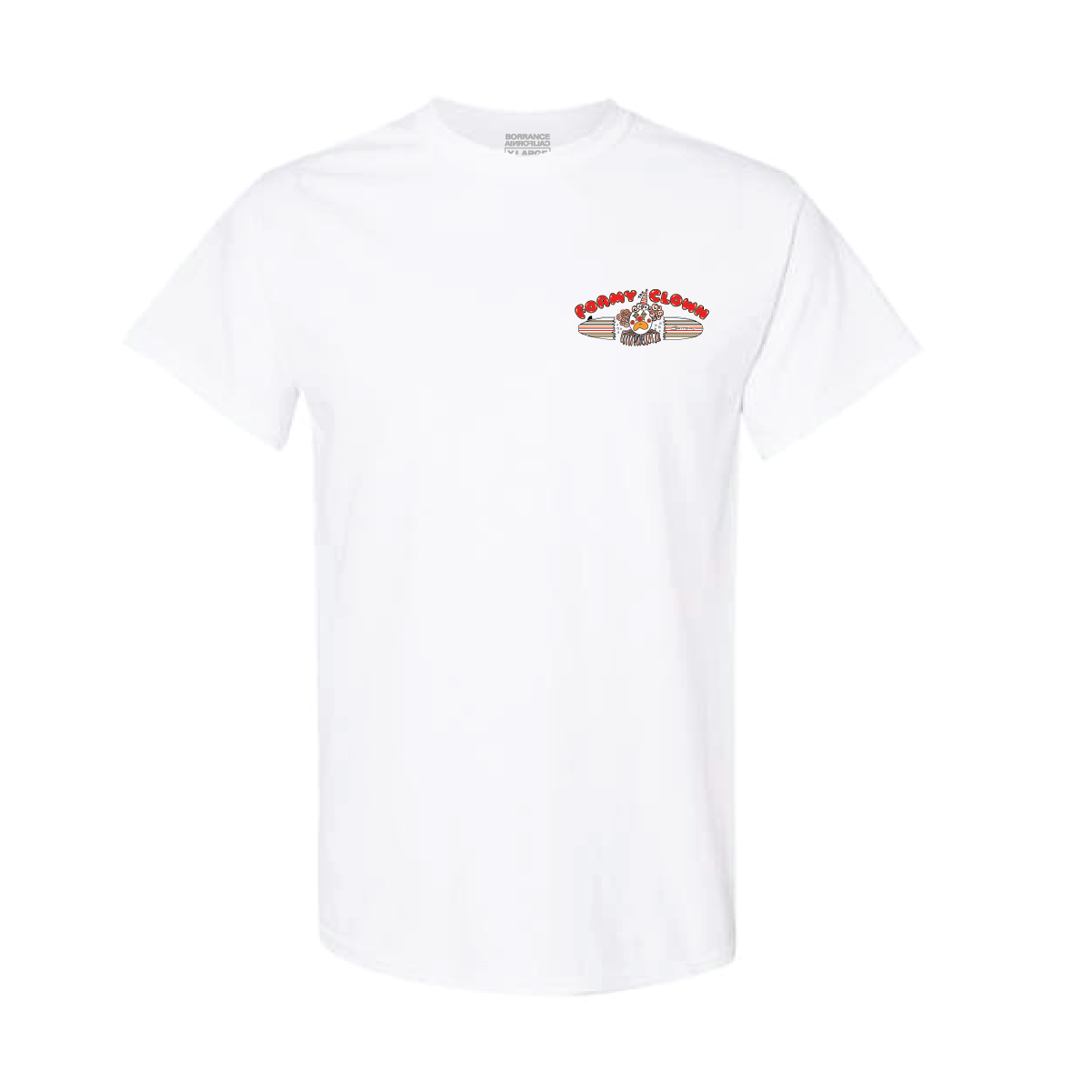 Foamy The Clown - White S/S